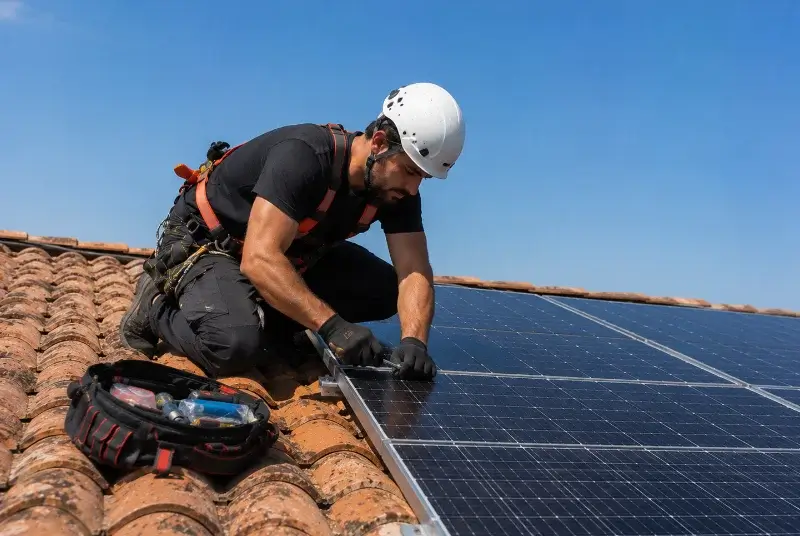 Maintenance et monitoring de panneaux solaires à Haguenau