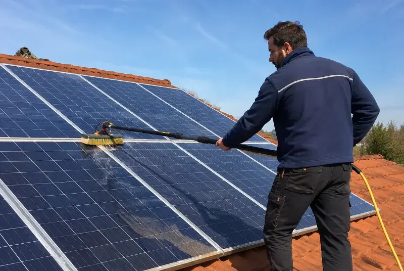 Nettoyage et entretien de panneaux solaires à Haguenau