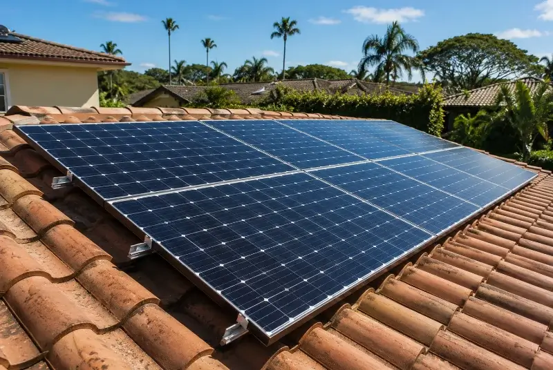Installation de panneaux solaires à Haguenau